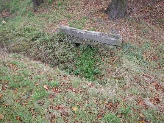 betonowa ściana czołowa Ilość torów nad przepustem: 1 Stan techniczny: Stan