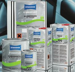 Systemem Standofleet firma Standox wyznacza nowe kierunki w dziedzinie elastyczności, wydajności i łatwości aplikacji przy lakierowaniu pojazdów użytkowych.