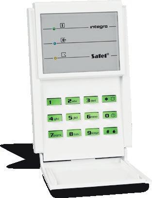 SYSTEMY SYGNALIZACJI WŁAMANIA I NAPADU Centrale alarmowe INT-R Uniwersalny ekspander czytników kart/pastylek możliwość podłączenia dwóch czytników kart/czytników pastylek ibutton kompatybilność z