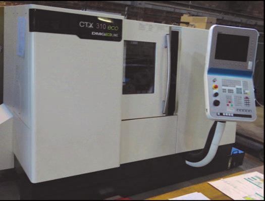 ); zakres przemieszczeń roboczych (XYZ) 1020x510x510 mm; stożek wrzeciona 40; układ sterowania itnc 530 Heidenhain; sondy do pomiaru narzędzia i przedmiotu obrabianego.