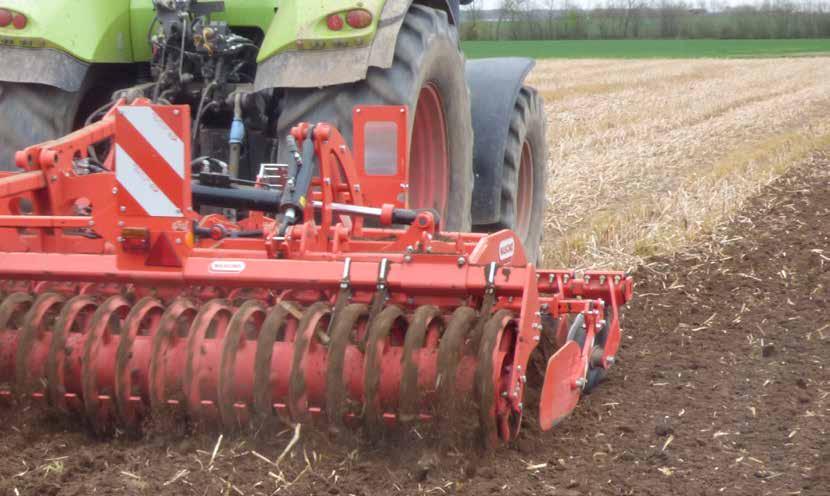 AGRIHUB - zlikwiduj konieczną konserwację! Piasty każdego talerza są obracane na specjalnych przeciwstawnych łożyskach stożkowych.