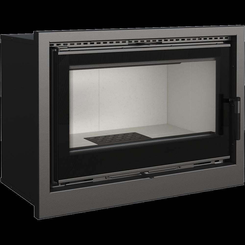 Fireplace cassette ARKE 80 KASETA/ARKE/80 Price: 2 600,00 zł EAN: 5901350033432 ARKE cassette is a closed replace type, which is installed in