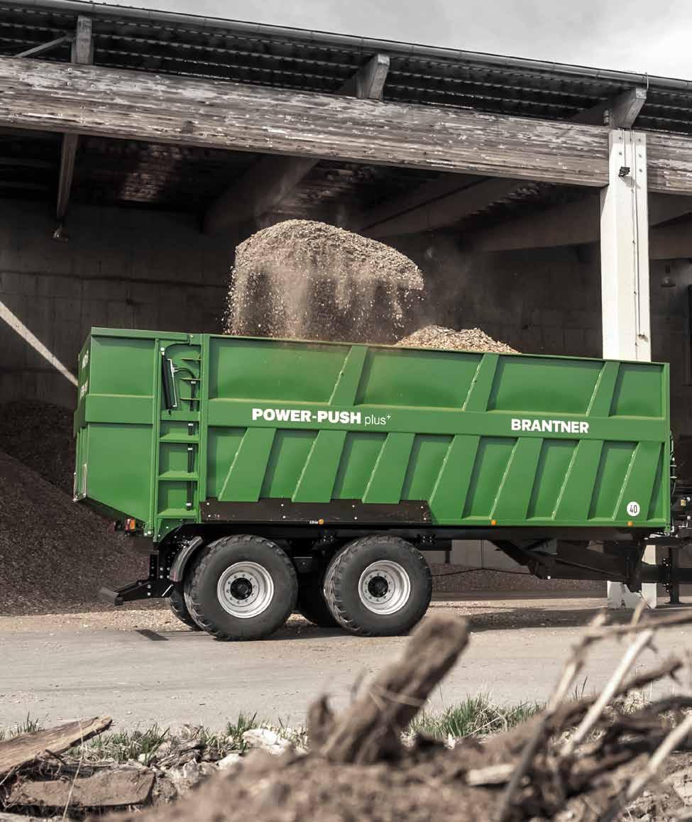 POWER-PUSH Ogromna pojemność ładunkowa w połączeniu ze zwartą konstrukcją umożliwiającą niezwykłą zwrotność. Pokochacie ją!