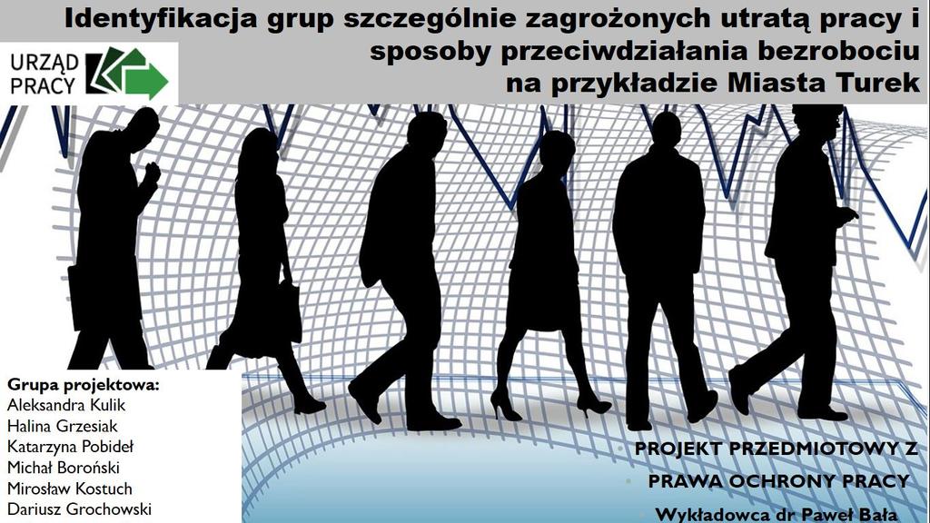 wybrane projekty studenckie Projekt dotyczący identyfikacji grup szczególnie zagrożonych utratą