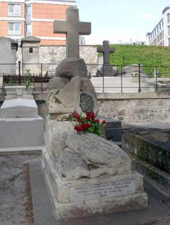 Pogrzeb Słowackiego Juliusz Słowacki został pochowany na paryskim Cmentarzu Montmartre.