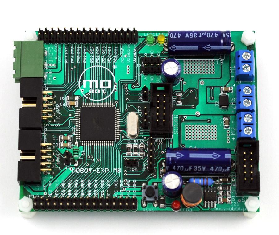 Instrukcja obsługi MOBOT-MBv2-AVR Płyta