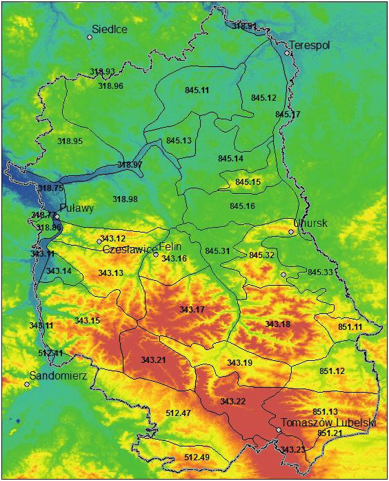 ROLNICZE OKRESY TERMICZNE NA LUBELSZCZYŹNIE.
