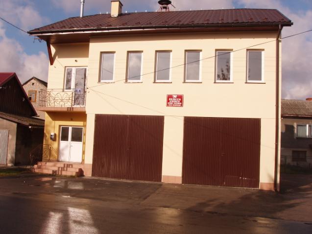 Remont Budynku OSP Wola W ramach zadania wymieniono
