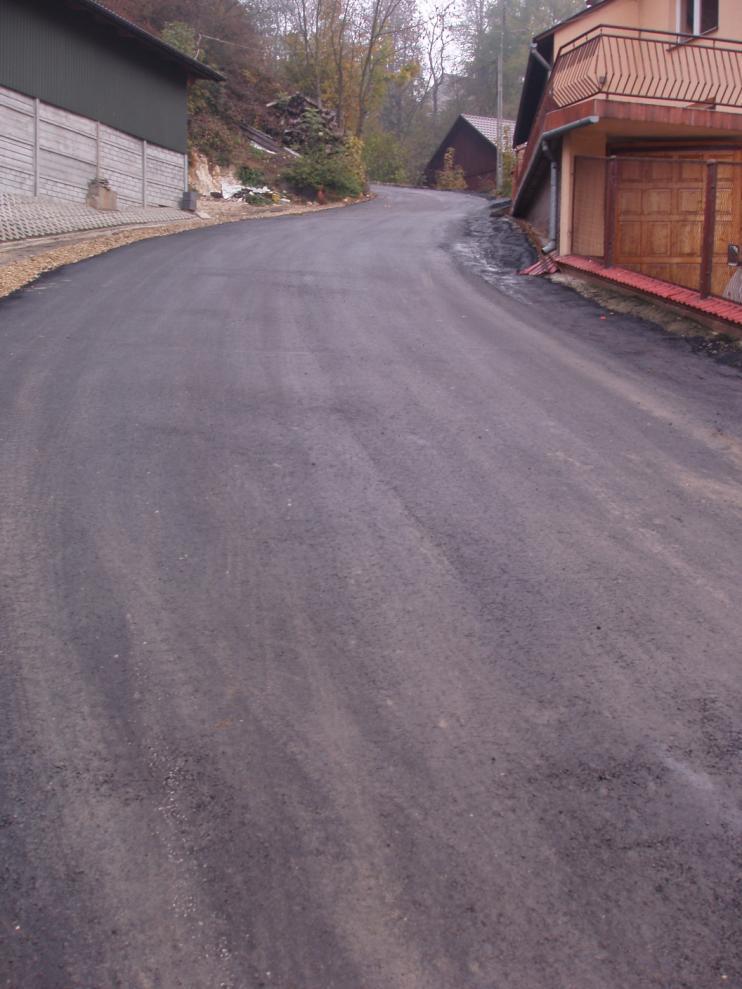 Remont drogi gminnej koło Króla W ramach zadania ułożono 1040 m 2 nawierzchni