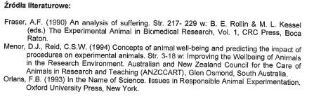 THE EUROPEAN PARLIAMENT AND OF THE COUNCIL of 22 September 2010 on the protection of animals used for scientific purposes) od 27 maja 2015