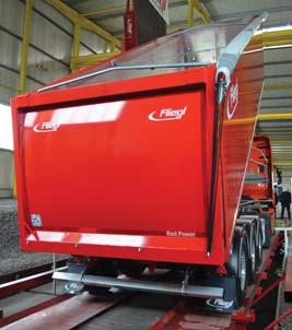 www.truck-van.pl Naczepy PRODUKT Stanowisko badawcze, na którym sprawdzane są właściwości różnych elementów i ich wpływu na jazdę i przechylanie pojazdu.