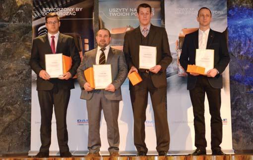 WYDARZENIE Olimpiada Techniczna DAF jak w poprzednich latach w rywalizacji mogli wziąć udział mechanicy pracujący w autoryzowanych serwisach DAF, którzy wpisani są do wewnętrznego systemu zarządzania