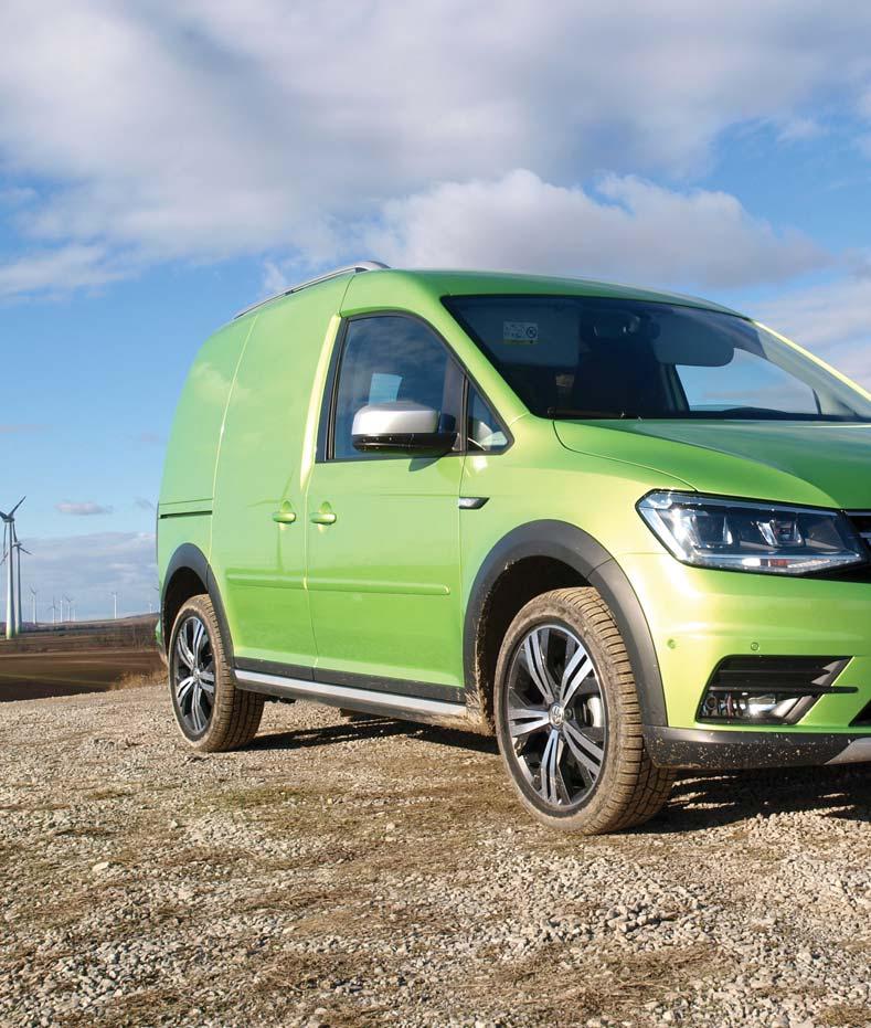 DOSTAWCZE Test www.truck-van.pl Nowa wersja produkowanego w Polsce dostawczego Volkswagena jest spadkobiercą odmiany Cross.