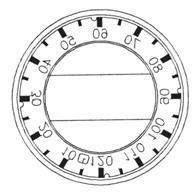 Panel sterowania POKRĘTŁO PLNIK Wyłączone Zapalanie Maximum Minimum POKRĘTŁO PIEKTNIK Wyłączone Zapalanie Ustawienie temperatury POKRĘTŁO ZSOMIERZ Ustawienie czasu 9.