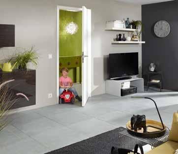 Modele drzwi ConceptLine są oferowane w trzech rodzajach wysokiej jakości powierzchni: ultramatowej, błyszczącej (wysoki połysk) i strukturalnej Powierzchnia Duradecor wyróżnia się najwyższą