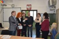 Wöhrmann nauczycielka ze Szkoły Zawodowej. Omówiliśmy wspólnie realizowane działania, a także plany na 2018 rok.