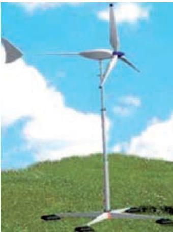 Małe elektrownie wiatrowe konstrukcja Rys.