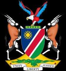 NAMIBIA Namibia Republika Namibii państwo w południowo-zachodniej Afryce, leżące nad Oceanem Atlantyckim (długość