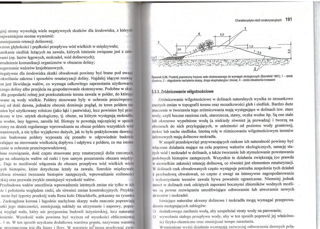 Na rysunku miejsce to oznaczono cyfrą uszkodzenie drenażu wału 1 2 3 4 Zadanie 15. Ulepszenie gruntu przeznaczonego do wbudowania w nasyp polega na zmieszaniu gruntu z ziemią urodzajną.