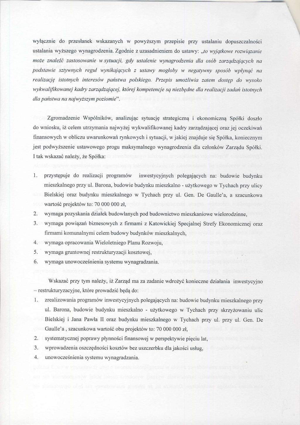 wyłącznie do przesłanek wskazanych w powyższym przepisie przy ustalaniu dopuszczalności ustalania wyższego wynagrodzenia.