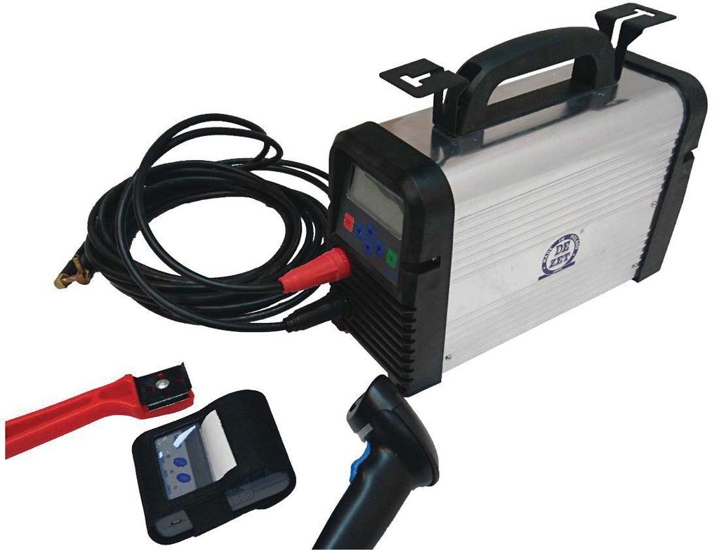 Typ: Zgrzewarka Dezet EFD-315 est urz zeniem s u cym o po cze elektrooporowych w oparciu o specyfikac zgo n z mi zynaro ow norm ISO_12176-2.