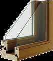 PaRaMetRY okien Okna posiadają certyfikat FSC 100% Szczegóły zawarte w katalogu POL-SKONe StOLARKA ZeWNĘtRZNA typ c s-system slim alu-effect okno skrzynkowe Grubość ramy 68 mm wraz z aluminium 119 mm