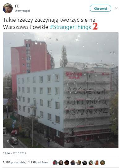 #strangerthings na platformie