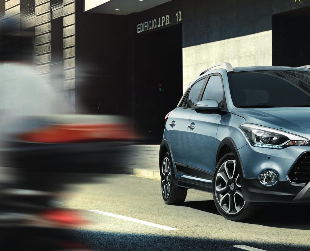 Nowy i20 Active. Zaprojektowany do działania. Życie to przygoda, która zależy od Ciebie! Nowy i20 Active nie ukrywa swojego prawdziwego, wyrazistego charakteru.