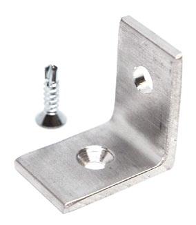 NUOVO PALERMO FR-F-BRACKET 3 Kątownik stabilizujący dla profili ościeżnicowych typu H Alignment corner joint for H profile 4.5 4.5 R 4.