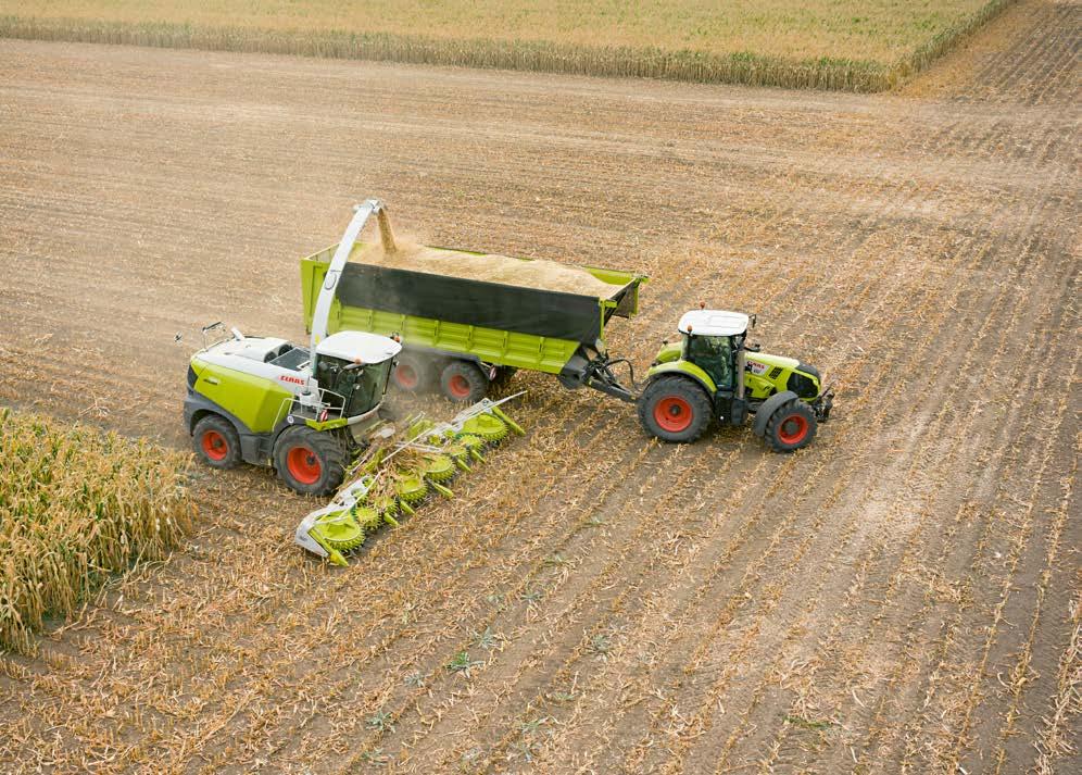 900/750/600 SD/600/450. Zbiór bezrzędowy. 900 Optymalny przepływ materiału.