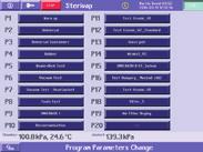 Przykłady programów specjalnych: Priony 134 C/60 min Dezynfekcja 105 C/20 min Roztwory w otwartych butelkach 121 C/20 min Arnold 100 C i 75 C Automatyczne poranne włączanie urządzenia