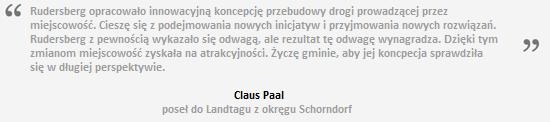 ulicy; sprawienie, aby miło się na niej