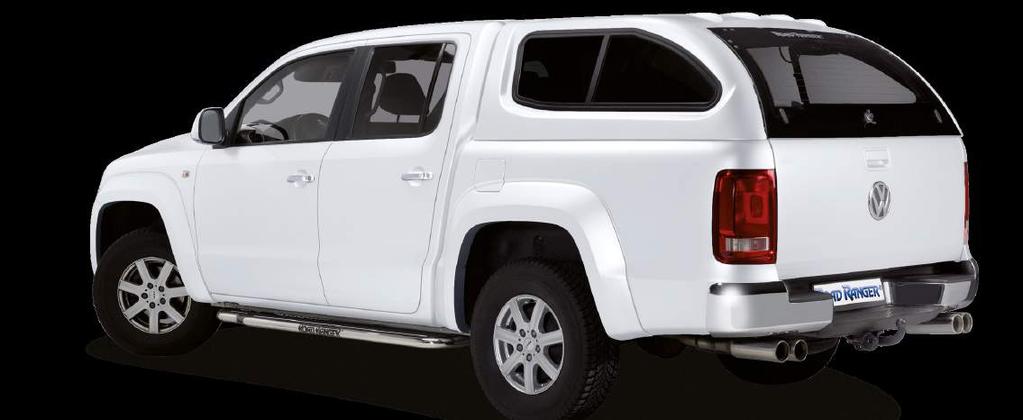 4 HARDTOP RH1 HARDTOP RATIOTOP 5 Wysokiej klasy nadbudowa o sportowym i eleganckim designie. Nadaje się do każdego zakresu zastosowań. Wysokość równa wysokości dachu samochodu.