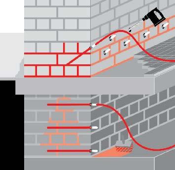 Uszczelnienei przed przedostawaniem się wilgoci 3 Nanoszenie izolacji powierzchniwej WEBAC 5611 4 3 Iniekcja strukturalna ścian piwnic przeciw