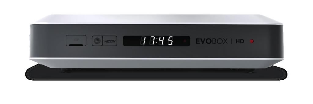 Dziękujemy za wybór dekodera EVOBOX HD. Ten nowoczesny dekoder umożliwia odbiór kanałów telewizyjnych i dostęp do serwisów online.
