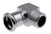 kolano z GZ press - długie Wymiar b z a * Kod 22 R¾ 61,5 30 51 6240366S 10/60 36,11 28 R1 73,5 37 60 6240377S 10/30 44,25 35 R1¼ 85,5 45 71 6240388S 10/10 67,15 42 R1½ 95,5 56 86 6240399S 4/12 112,31