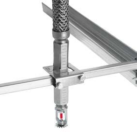 Węże elastyczne Systemu KAN therm Węże elastyczne Systemu KAN therm Sprinkler są objęte aprobatą wydaną przez VdS dla stacjonarnych instalacji tryskaczowych.