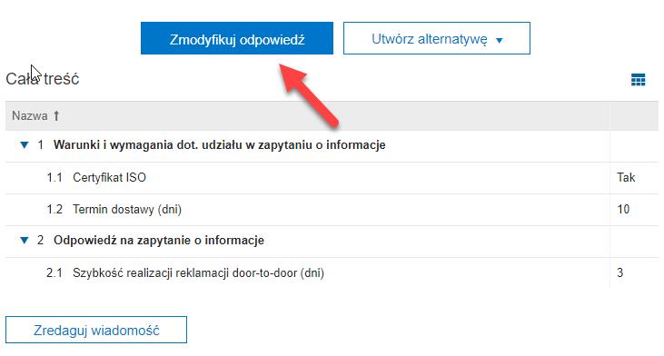 Dokument przejdzie w tryb edycji, gdzie po uzupełnieniu pól naciskamy ponownie