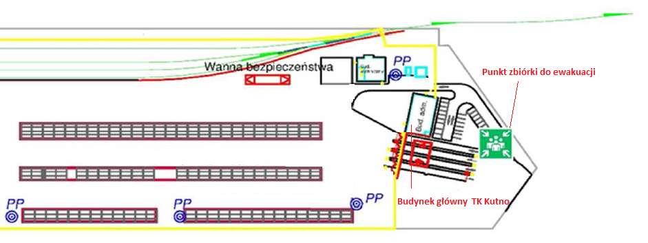 POSTĘPOWANIE W PRZYPADKU POWSTANIA POŻARU LUB INNEGO ZAGROŻENIA Do chwili przybycia na miejsce zdarzenia jednostek Państwowej Straży Pożarnej, funkcję Kierującego Działaniami Ratowniczymi pełni