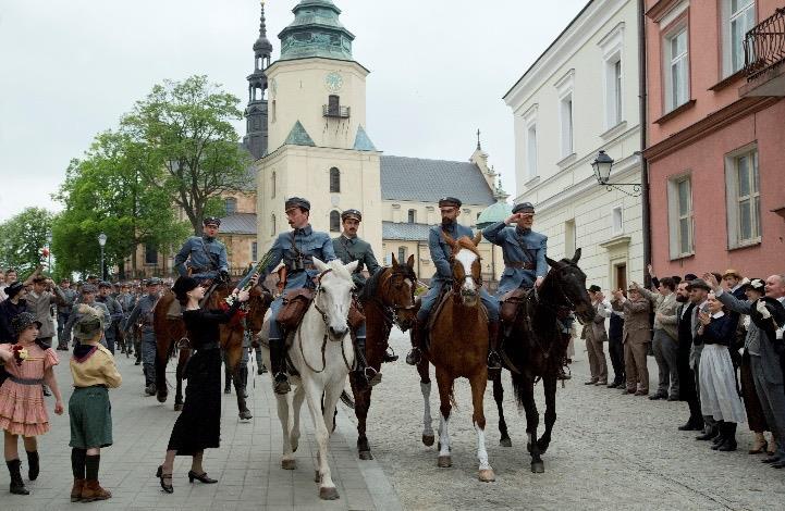 : Tadeusz Rejtan, Tadeusz Kościuszko, Emilia Plater, żołnierze spod Olszynki Grochowskiej, bohaterowie Powstania