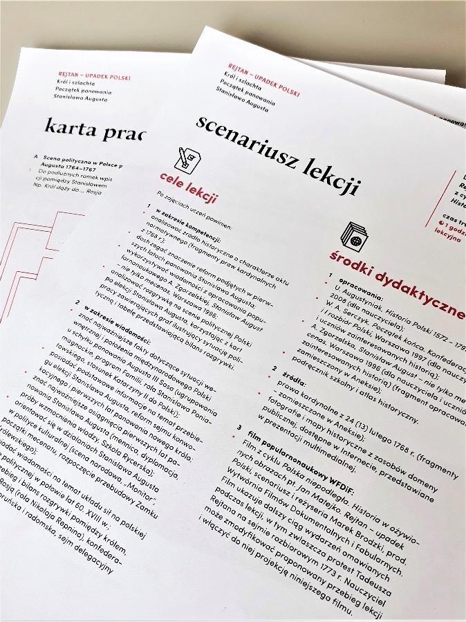 Materiały powstają z przeznaczeniem dla nauczycieli historii, języka polskiego oraz wiedzy o kulturze w szkołach ponadpodstawowych i najstarszych klasach szkół podstawowych.