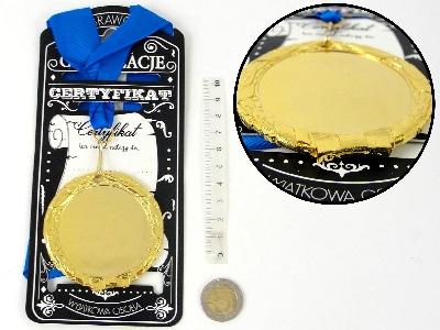 381001 5,25 zł 1,24 0/500 216495 5,05 zł 1,19 10/250 Medal metalowy - VIP,