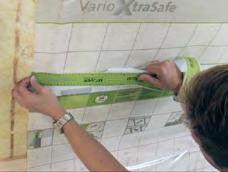 ISOVER Vario XtraFit. Prosty montaż w celu uzyskania jak najlepszych wyników szczelności budynku 1.