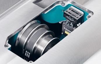 Wiele detali tworzących perfekcyjną piłę. Obracana obustronnie tarcza T75 PreX Mocne cięcie do 204 mm.