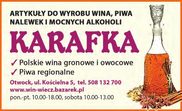16 JózEfów LO 9-15 listopada 2015 Możesz pomóc i uratować czyjeś życie! W niedzielę, 15 listopada na parkingu przy kościele przy ul. ks.