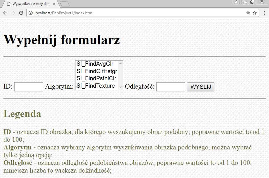 Mechanizmy wyszukiwania obrazem 13 Podstawowym problemem wydajnościowym w wyszukiwaniu obrazem jest rozmiar obrazu jakim wyszukujemy.