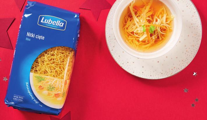 bez zupy ani rusz! Makaron Lubella opak. 400-500 g 2 69 Zima to bez dwóch zdań pora na zupy.