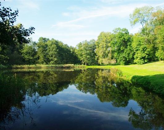 Informacje Na południe od Zakrzewa znajduję się Lednicki Park Krajobrazowy utworzony w roku 1988, o powierzchni ok. 6.200 ha, na terenie gmin Kiszkowo, Kłecko, Łubowo i Pobiedziska.