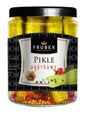 Ogórki Kwaszone 840 g.