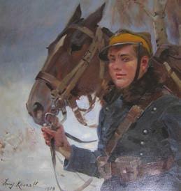 KOSSAK Karol Two-Horse Sleigh 51x69 cm Cat. Pa-3213 3.